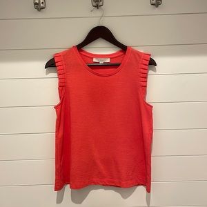 Loft Flutter Sleeve Tank Top | M | Like-New!